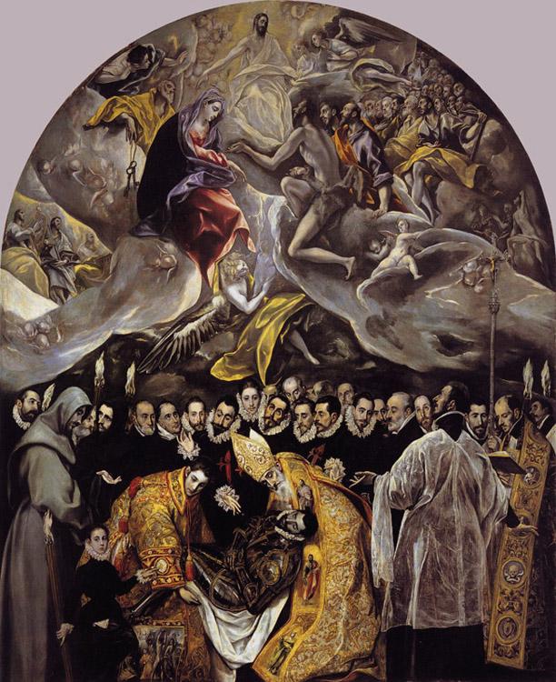 El Greco The Burial of Count Orgaz (mk08)